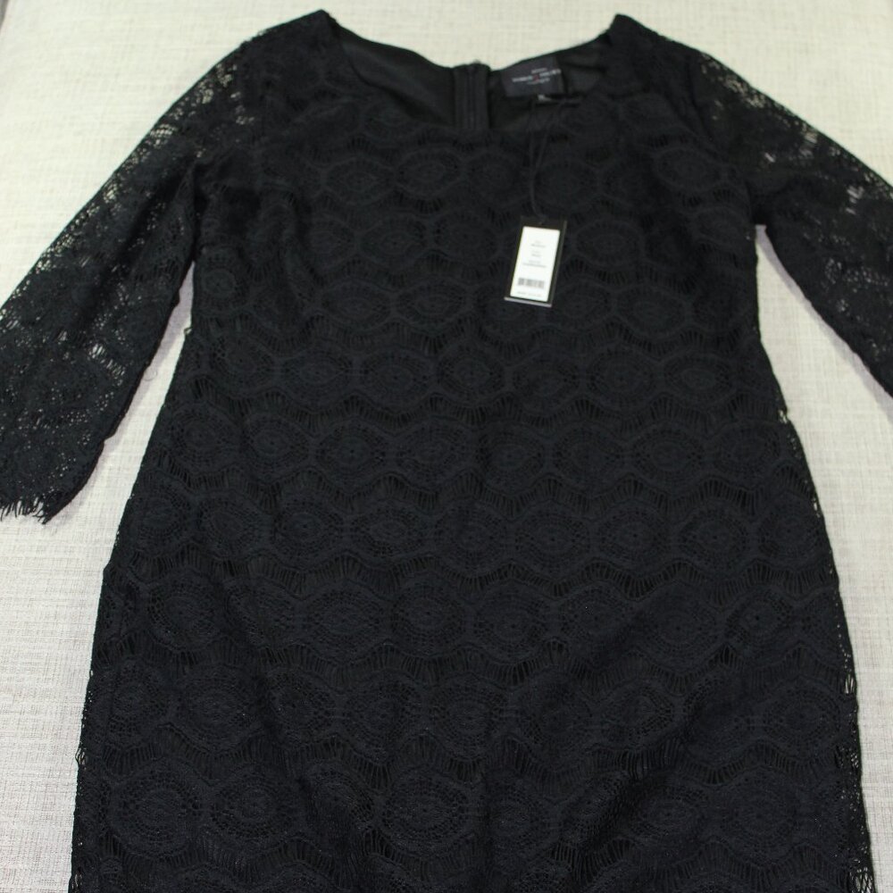 NWT Romeo + Juliet Size Medium Black Lace Dress